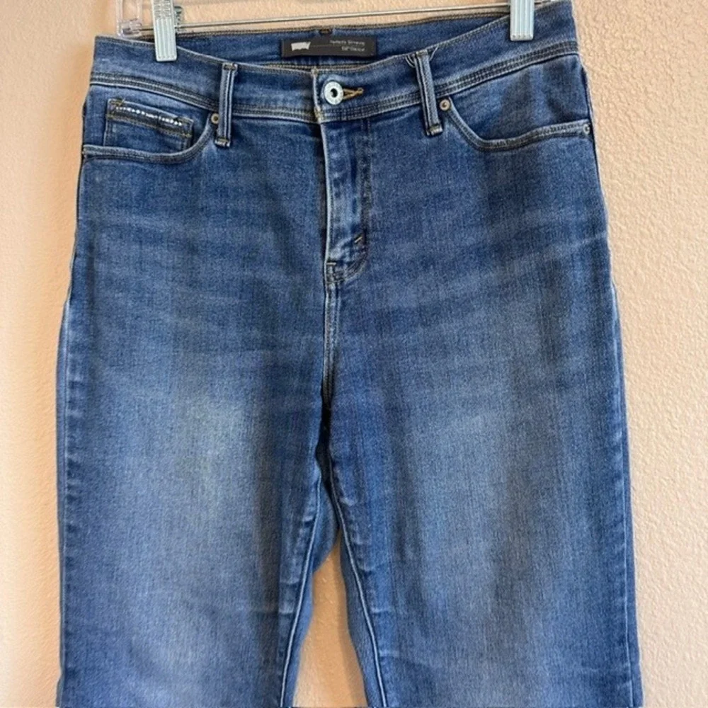 Levi's Women's Perfectly Slimming 512 Bootcut Denim Blue Jeans Stretch 8M
